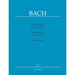 BACH 6 SUITES VIOLONCELLE SOLO