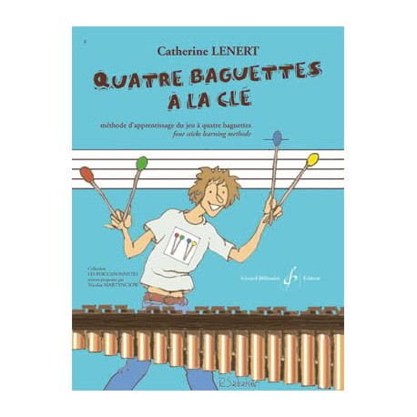 LENERT 4 BAGUETTES A LA CLE PERCUSSION