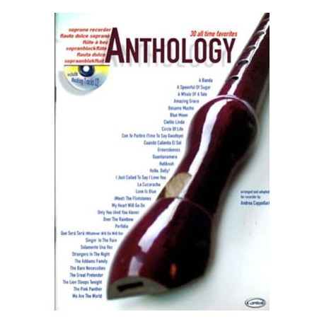 ANTHOLOGY FLUTE A BEC SOPRANO