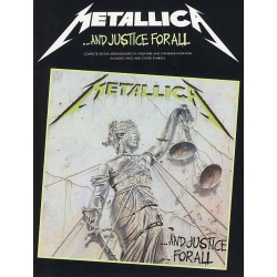 METALLICA AND JUSTICE FOR ALL TAB