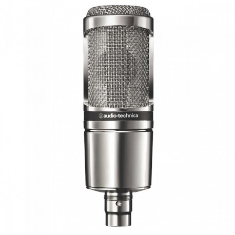 AUDIO TECHNICA AT2020V SILVER LIMITED