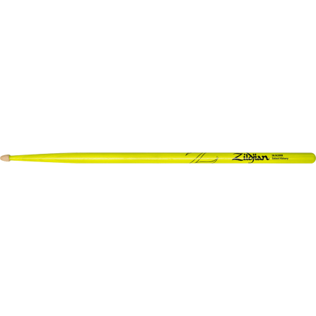 ZILDJIAN 5A BAGUETTES NEON JAUNE