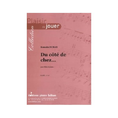 Romain Dumas Du côté de chez... flute et piano