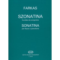 Ferenc Farkas Sonatine pour flûte et piano