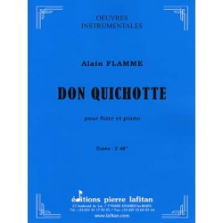 FLAMME DON QUICHOTTE FLUTE ET PIANO