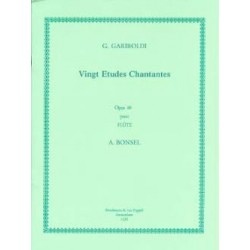 GARIBOLDI 20 Etudes chantantes op. 88