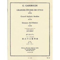 GARIBOLDI Grandes études de style op. 134