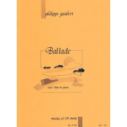 Philippe Gaubert Ballade flute et piano