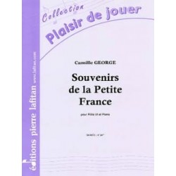 Camille George Souvenirs de la Petite France flute et piano