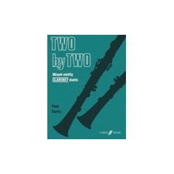 Two by Two - 2 Clarinets (Mix-ability clarinet Duets) / Duos pour clarinettes