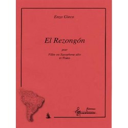 Enzo Gieco El Rezongon flute saxophone et piano