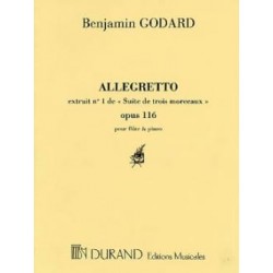 Benjamin Godard Allegretto Suite de trois morceaux : 1, Opus 116