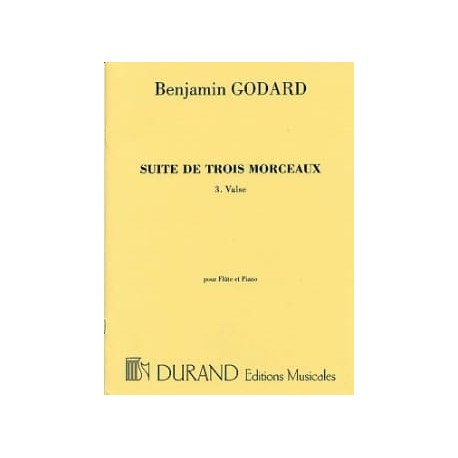 Benjamin Godard Valse n° 3 de la Suite de trois morceaux