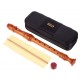 MOECK FLUTE A BEC SOPRANO BOIS DE ROSE