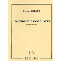 GUIRAUD GEORGES LEGENDE ET DANSE SLAVES FLUTE ET PIANO