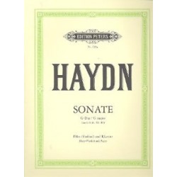 HAYDN Sonate G-Dur nach Hob. 3 : 81 - Flöte Violine und Klavier