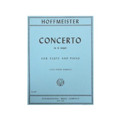 HOFFMEISTER Concerto in G major - Flute piano