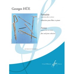 Georges Hüe Fantaisie flute et piano