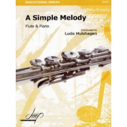 Ludo Hulshagen A Simple Melody flute et piano