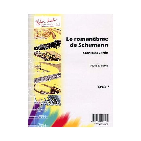 JANIN ROMANTISME DE SCHUMANN FLUTE ET PIANO