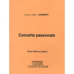 joubert concerto passionato flute et piano