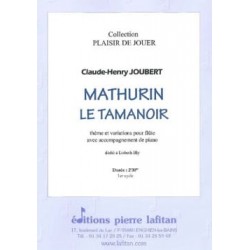 Claude-Henry Joubert Mathurin le Tamanoir flute et piano