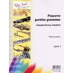 Claude-Henry Joubert Pauvre petite pomme flute et piano
