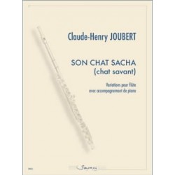 Claude-Henry Joubert Son chat Sacha chat savant flute et piano