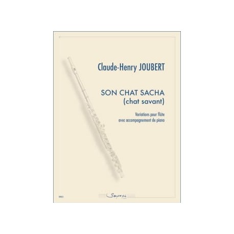 Claude-Henry Joubert Son chat Sacha chat savant flute et piano