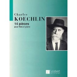 Charles Koechlin 14 Pièces flute et piano