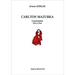 Ernesto KÖHLER Carlton Mazurka flute et piano