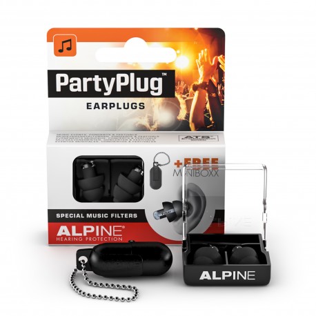 ALPINE BOUCHONS PARTYPLUG NOIR