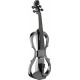 STAGG Pack violon électrique 4/4 noir métallique