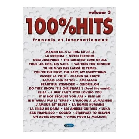 100% Hits, Volume 3 - Partitions