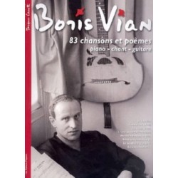 Boris Vian: 83 Chansons Et Poèmes PVG - Partitions