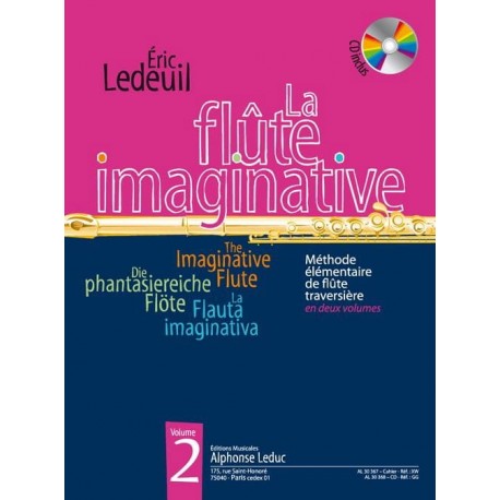 Eric Ledeuil La Flûte Imaginative Volume 2