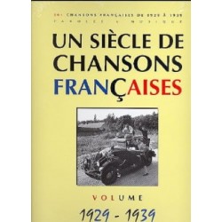 Siecle Chansons Francaises 29-39 - Partitions