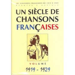 Siecle Chansons Francaises 19-29 - Partitions