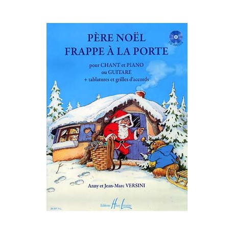 Chanson de noel Père Noël frappe à la porte