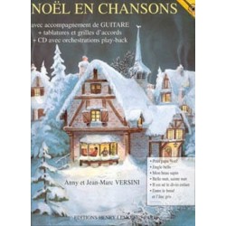 Chanson de noel Jean-Marc Versini : Noël En Chansons - Partitions et CD Instrument : guitare
