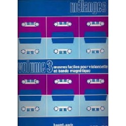 Mélanges Volume 1 Avec CD inclus. Oeuvres Faciles Pour Piano et Bande Magnétique