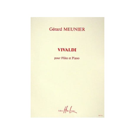 Gérard Meunier Vivaldi flute et piano