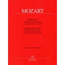 Mozart Wolfgang Amadeus / Müller A. E. Konzert In G-Dur für Kv 622 - Flöte Klavier