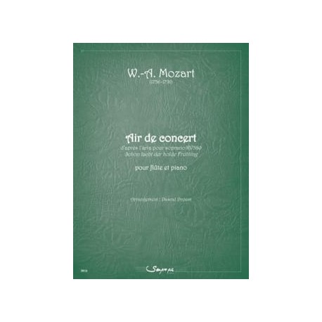 MOZART Air de concert - Flûte et piano