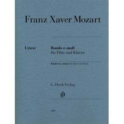 Franz Xaver Mozart Rondo en mi mineur pour flûte et piano
