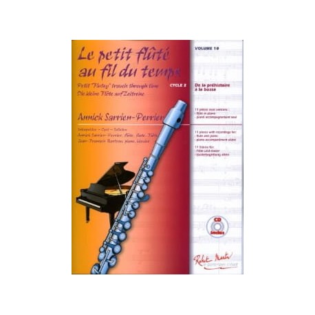 Le Petit Fluté au Fil du Temps CD Inclus - Volume 10