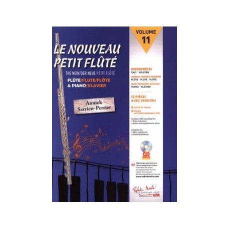 Le Nouveau Petit Flûté vol11 avec CD