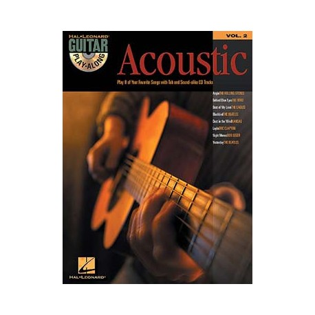 Play-Along Guitar Volume 2: Acoustic~ Morceaux d'Accompagnement (Guitare)
