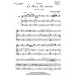 Le chant du coucou plays jean bernard christophe gras (flûte et piano)