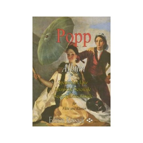 Wilhelm Popp Album - Flute et piano
